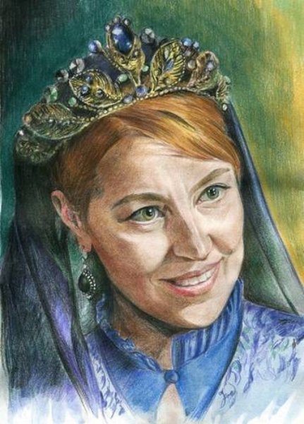 Рисунок Махидевран Султан