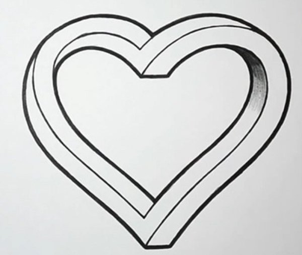 Сердце рисунок