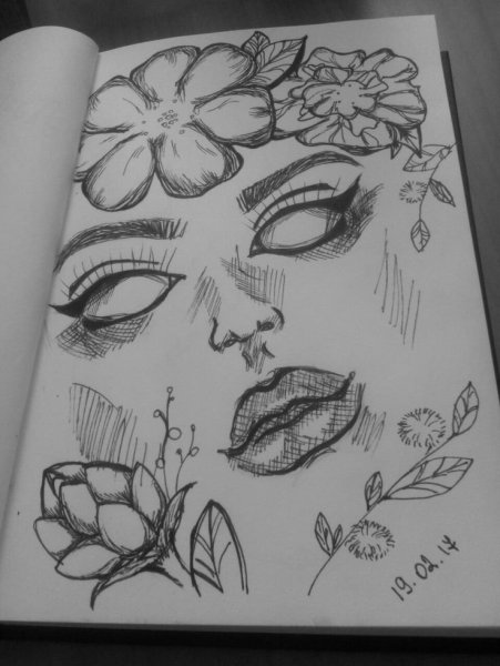 Рисунки для скенчь бука