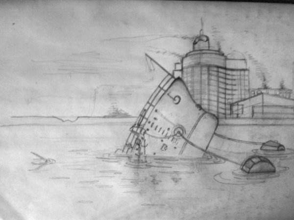 Диана крейсер бронепалубный схема