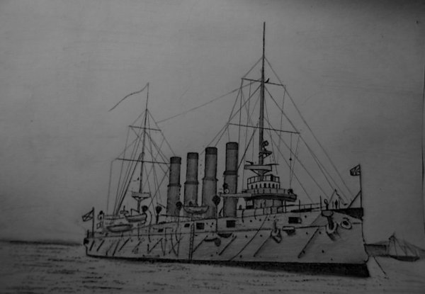 Крейсер Уругвай чертежи