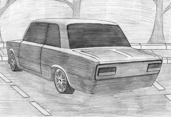 Рисунки ВАЗ 2107 2106
