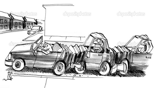 Раскраска авария