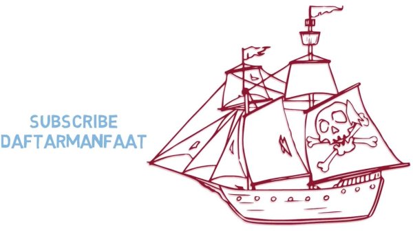 Корабль карандашом