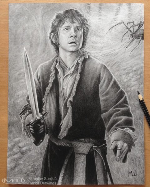 Леголас Хоббит рисунок