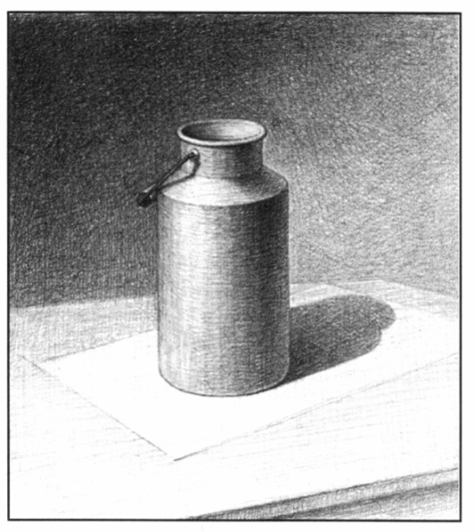 Бидон карандашом