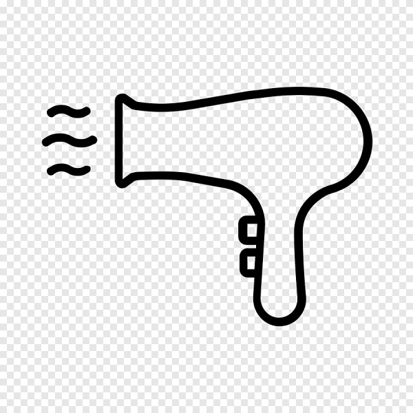 Фен раскраска для детей