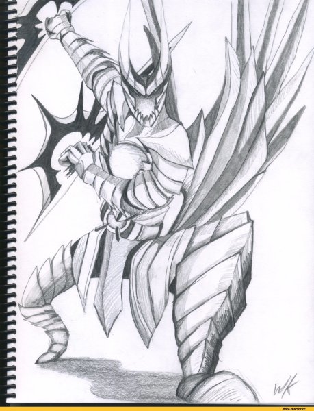 ТЕРРОРБЛЕЙД аркана рисунок