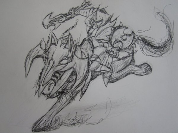 Дота 2 карандашом