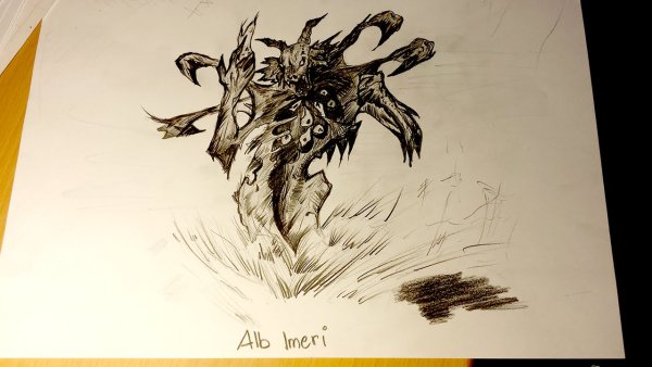 Shadow Fiend скетч