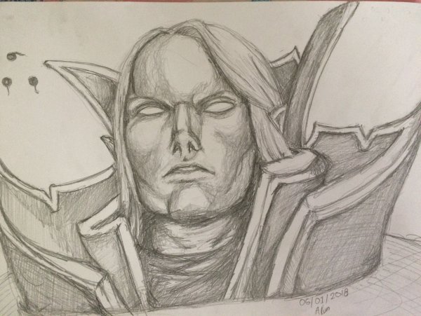 ИНВОКЕР дота 2 зарисовки