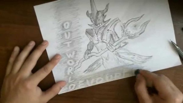 СФ карандашом