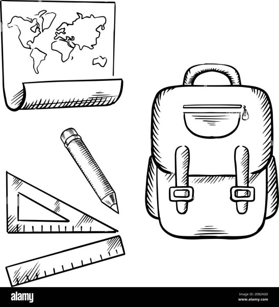 Школьные принадлежности задания