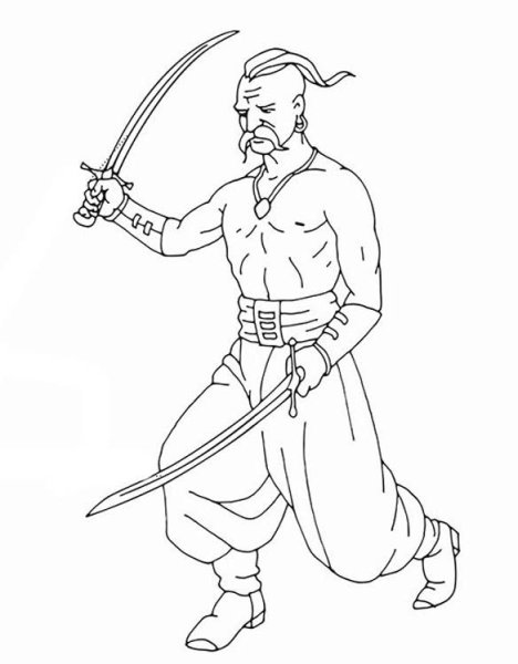 Нарисовать иллюстрацию к рассказу Тарас Бульба