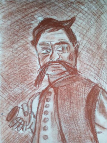 Тарас Бульба эскиз