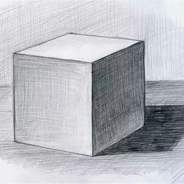 Квадрат карандашом