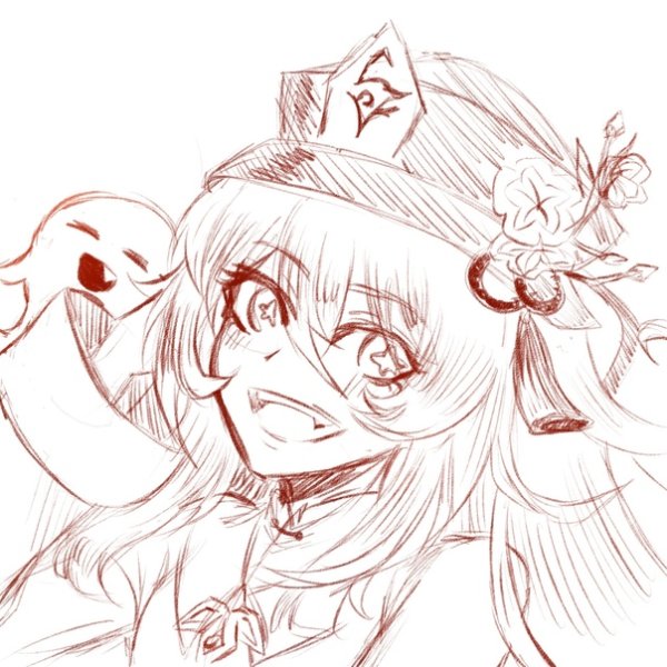 Картинки для срисовки кли Геншин