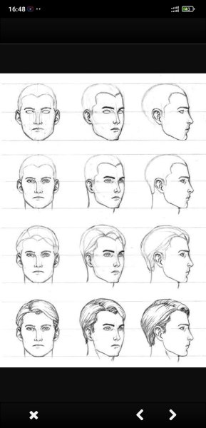 Портрет мужчины карандашом