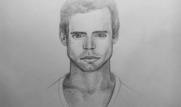 Наброски для рисования мужского лица