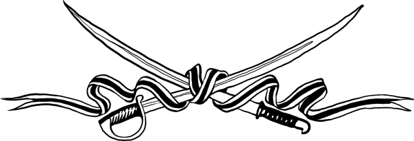 Георгиевская ленточка нарисова