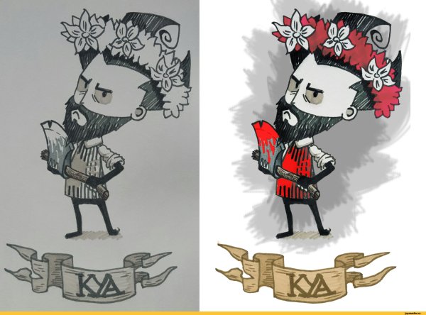 Уилсон донт старв с бородой