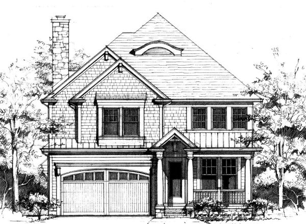 Фасад в графике