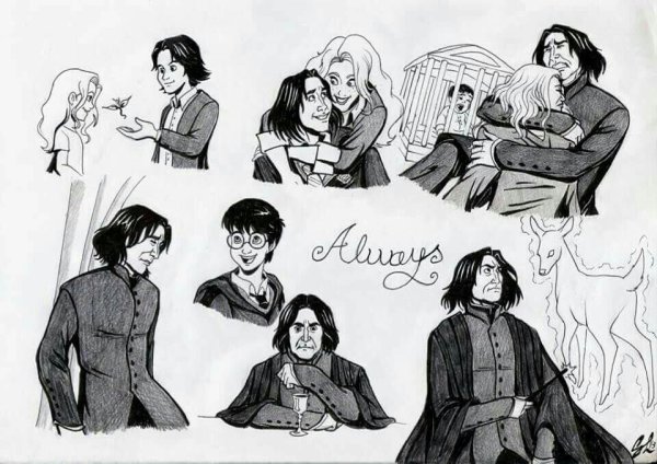 Гарри Поттер Лили и Северус