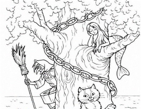 Кот в очках раскраска