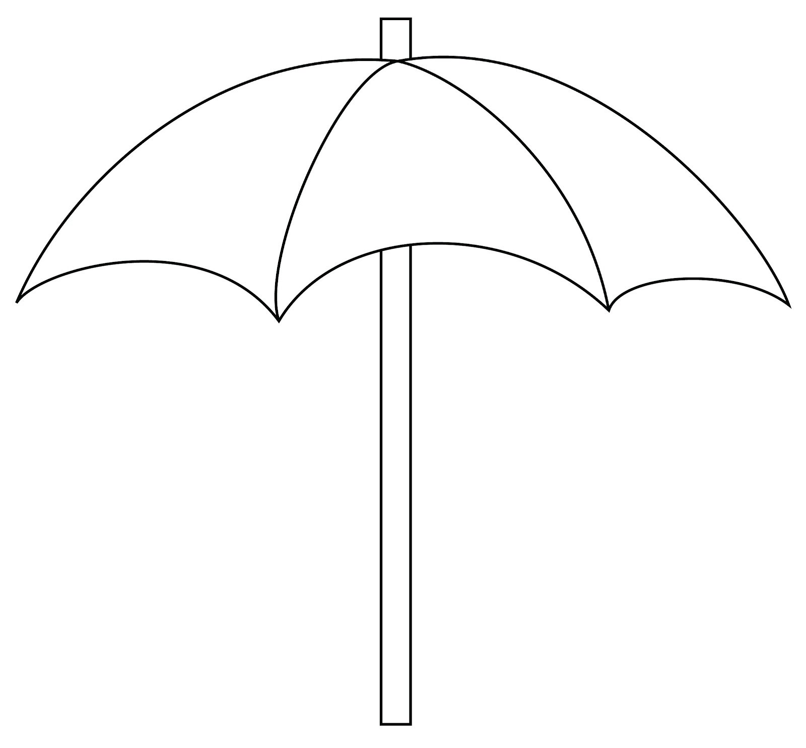 Рисование зонт