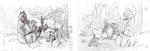 Волк на псарне раскраска