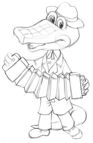 Чебурашка и крокодил Гена раскраски для детей