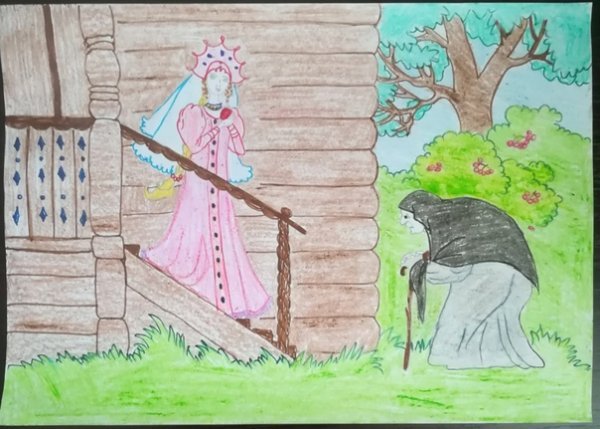 Раскраски из сказки Белоснежка