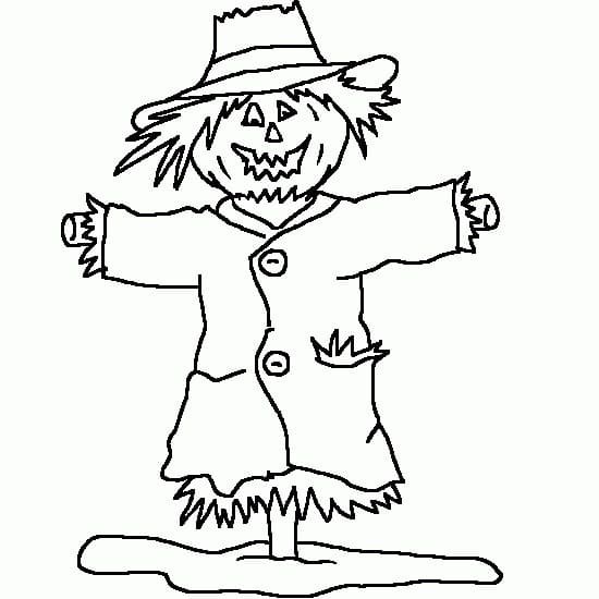 Чучело Масленицы раскраска