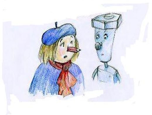 Профессор Пыхтелкин карандаш и Самоделкин