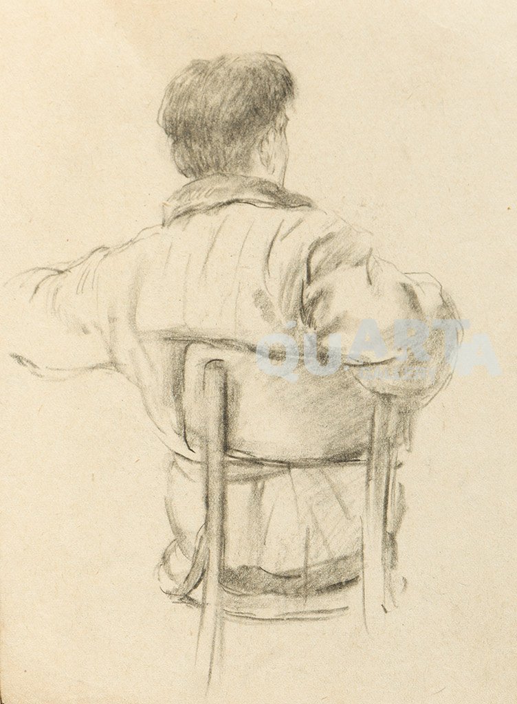 Как нарисовать человека со спины карандашом - 90 фото