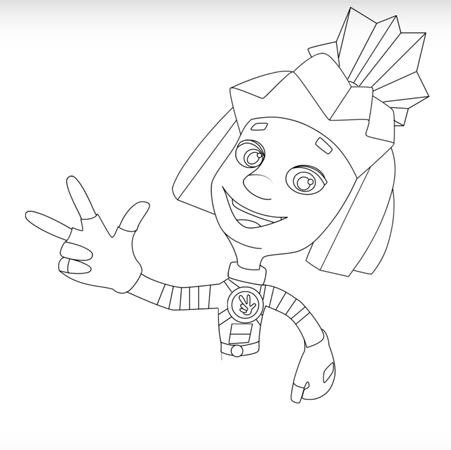 Фиксики рисунок