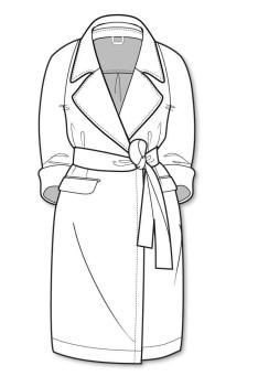 Раскраска халат
