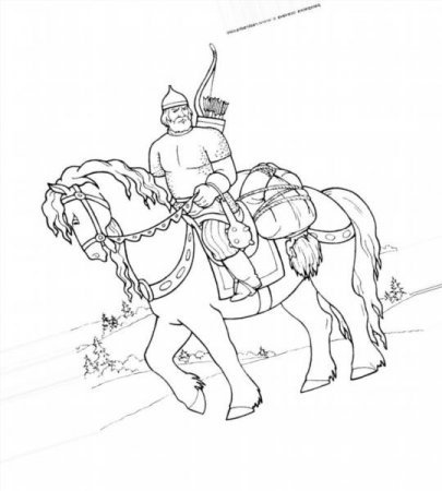 Илья муромец рисунок карандашом (43 фото)