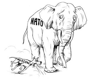 Раскраска к басне слон и моська