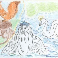 Иллюстрация к произведению Римского Корсакова три чуда