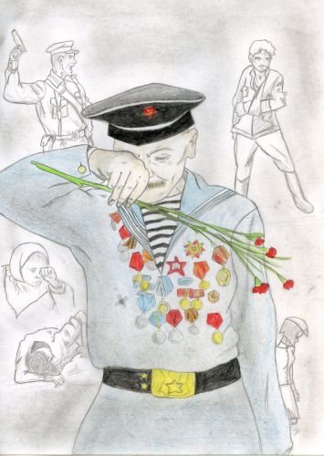 Рисунок ко Дню защитника Отечества