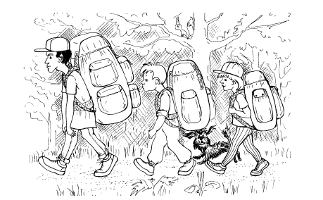 Палатка раскраска