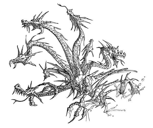 Контур мифологическая гидра