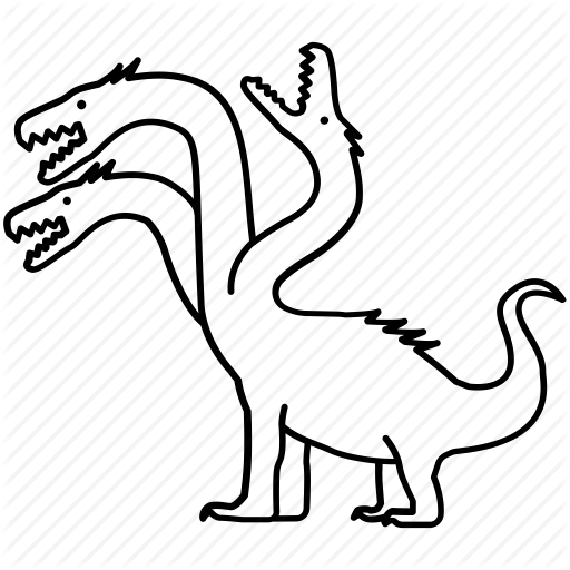 Лернейская гидра рисунок