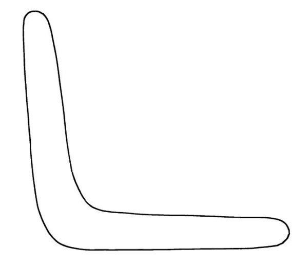 Бумеранг макет