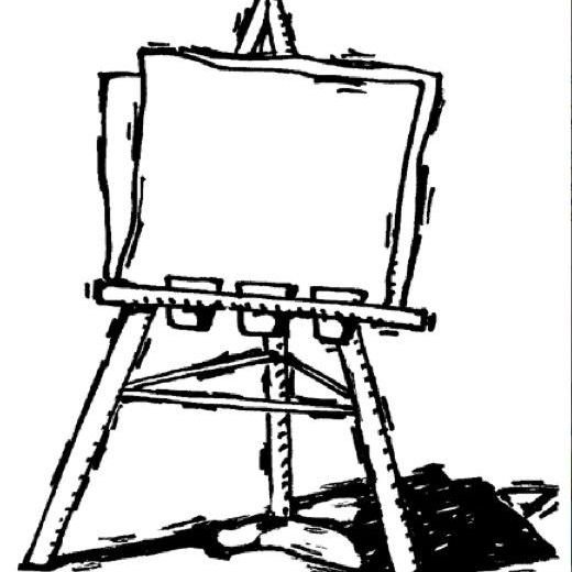 Мольберт для рисования для детей