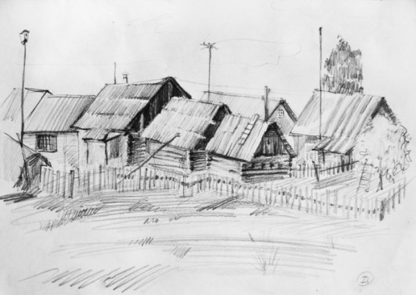 Наброски деревни