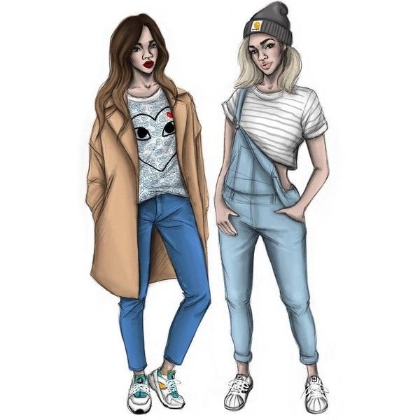 Мультяшный стиль одежды