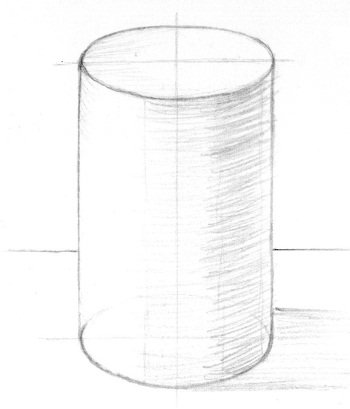 Рисунок гипсовых геометрических тел вращения