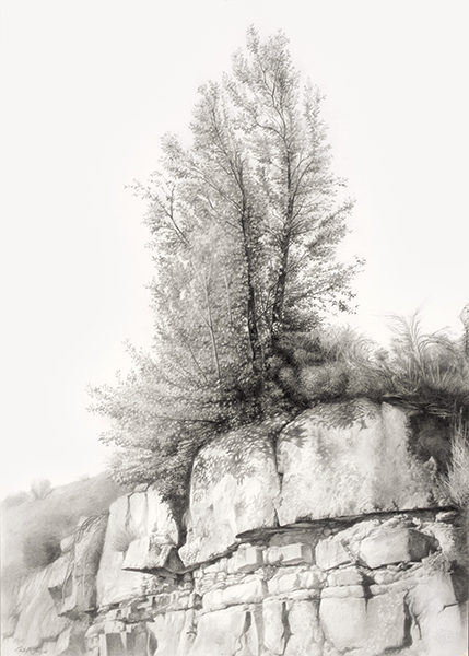 Обрыв рисунок карандашом (47 фото)